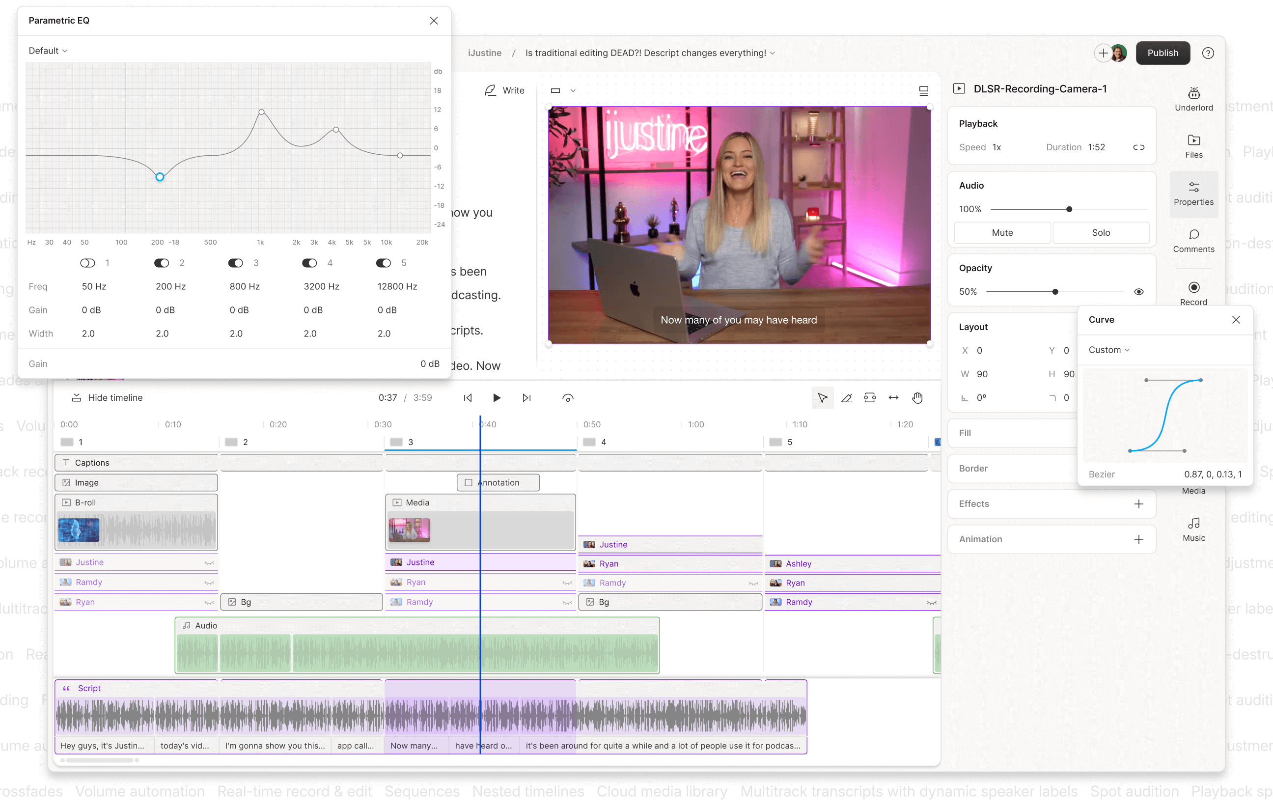 Descript: Edit Videos & Podcasts Like a Doc