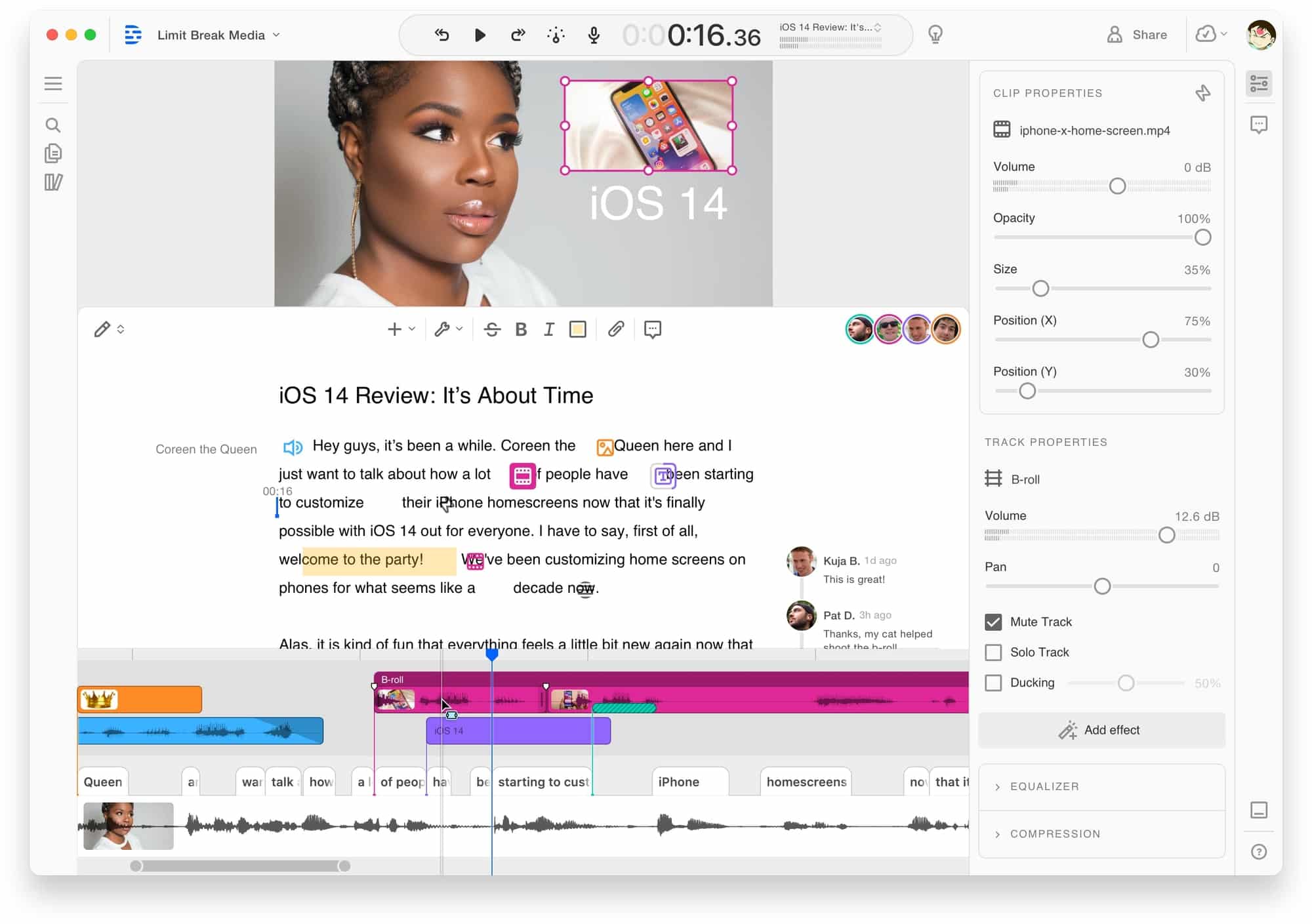 Descript Is a Powerful Audio Tool