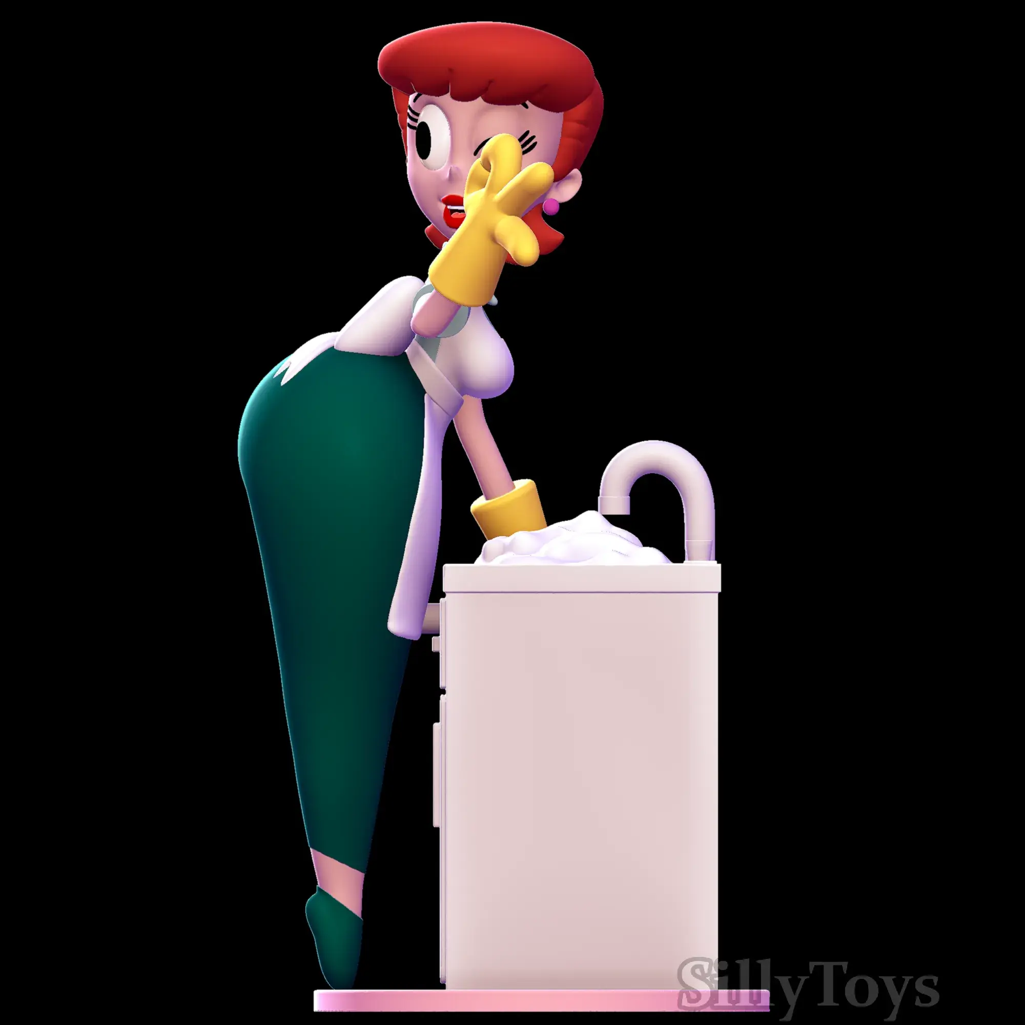 Dexter Mom - Dexter's Laboratory STL & 3MF File for 3D Printing