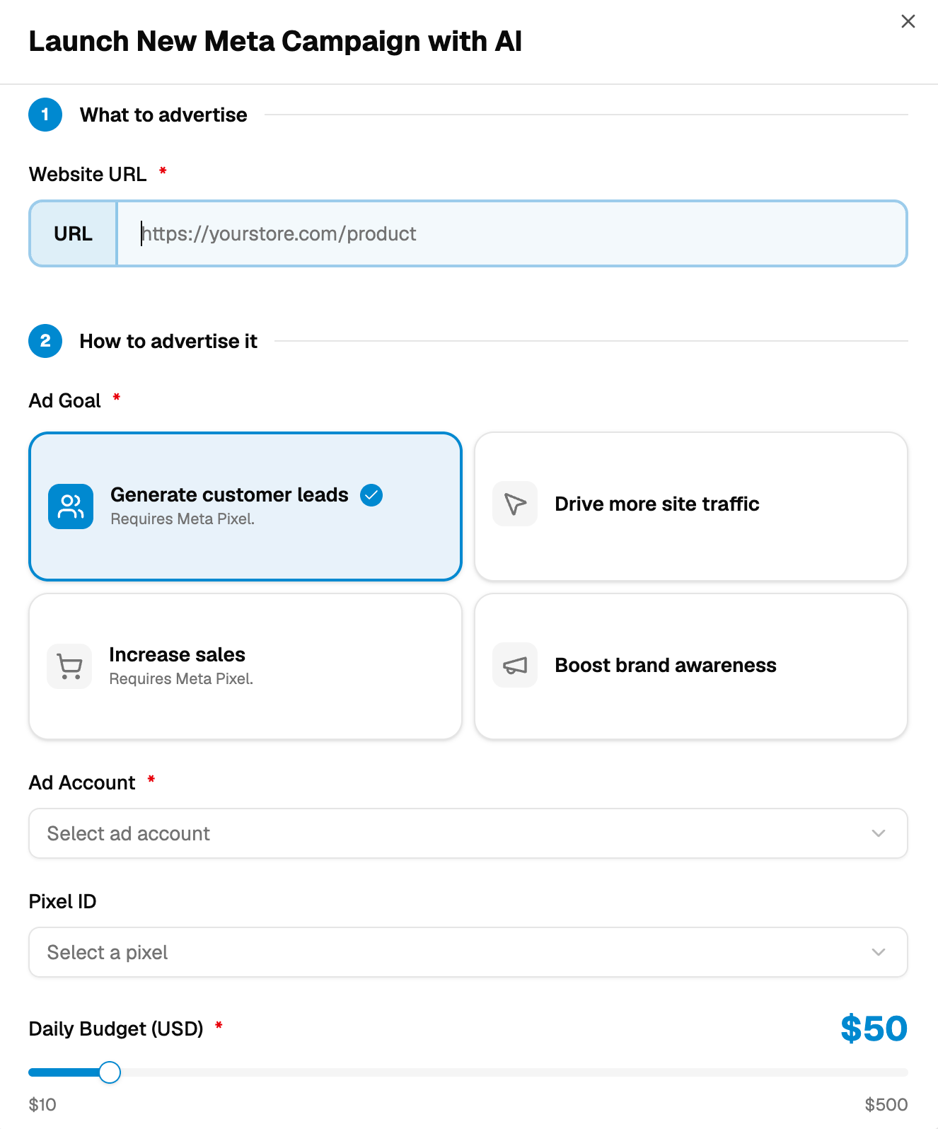 Launch Faster Campaigns with AI · Didoo AI