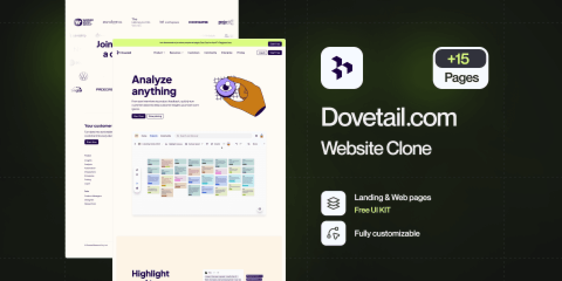 Dovetail.com → Web Pages UI