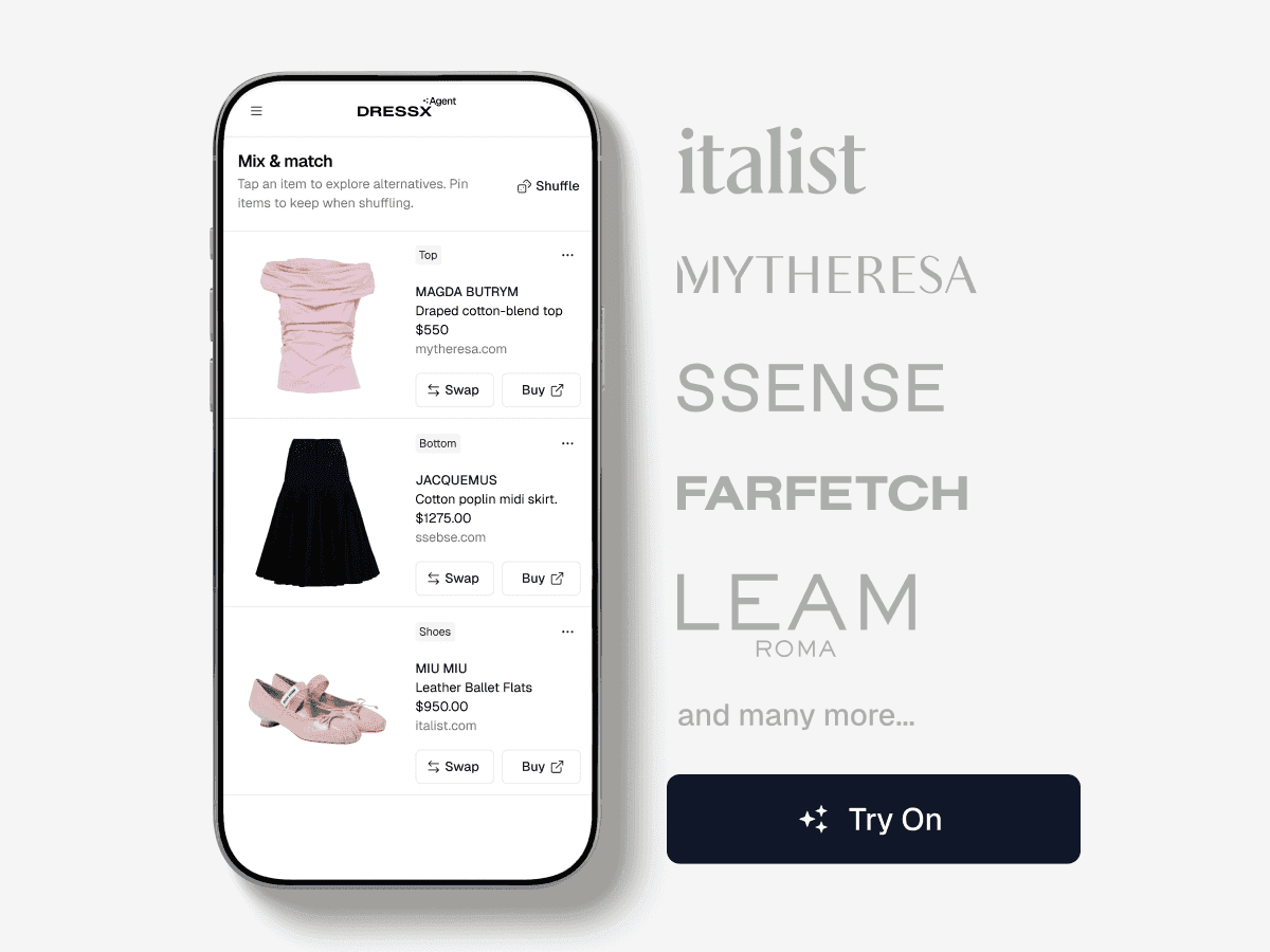 “ChatGPT for Fashion”: DRESSX Launches the Largest AI Try-On and Shopping Platform wit…