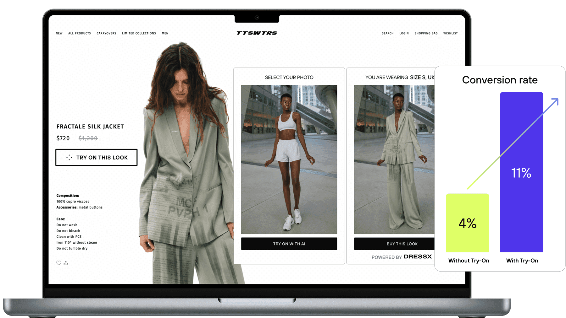 DRESSX develops AI solutions that help fashion brands improve the shopping experience.