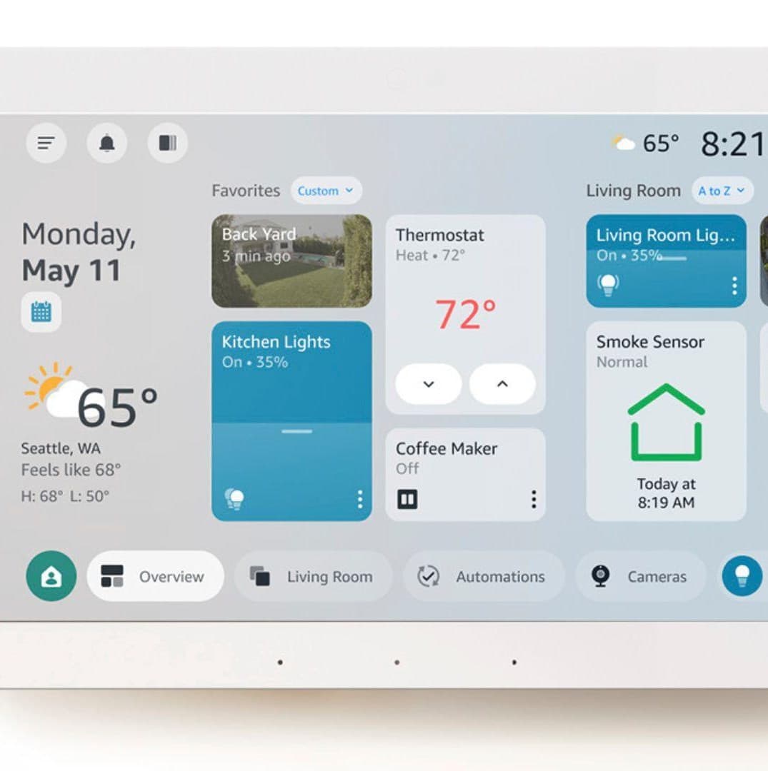 Amazon's Echo Hub gets a customizable new look and Ring's AI features