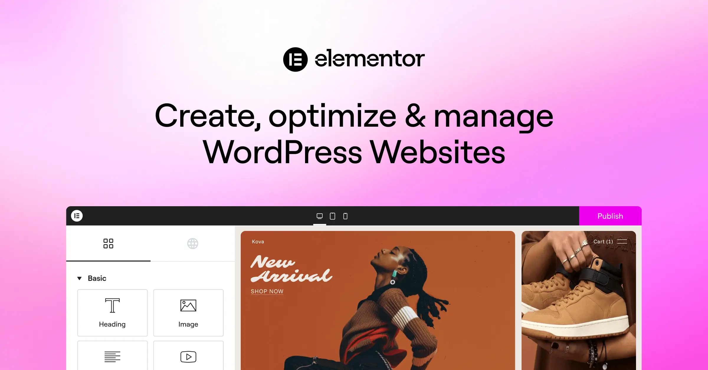 Website builder: Create a Website Now