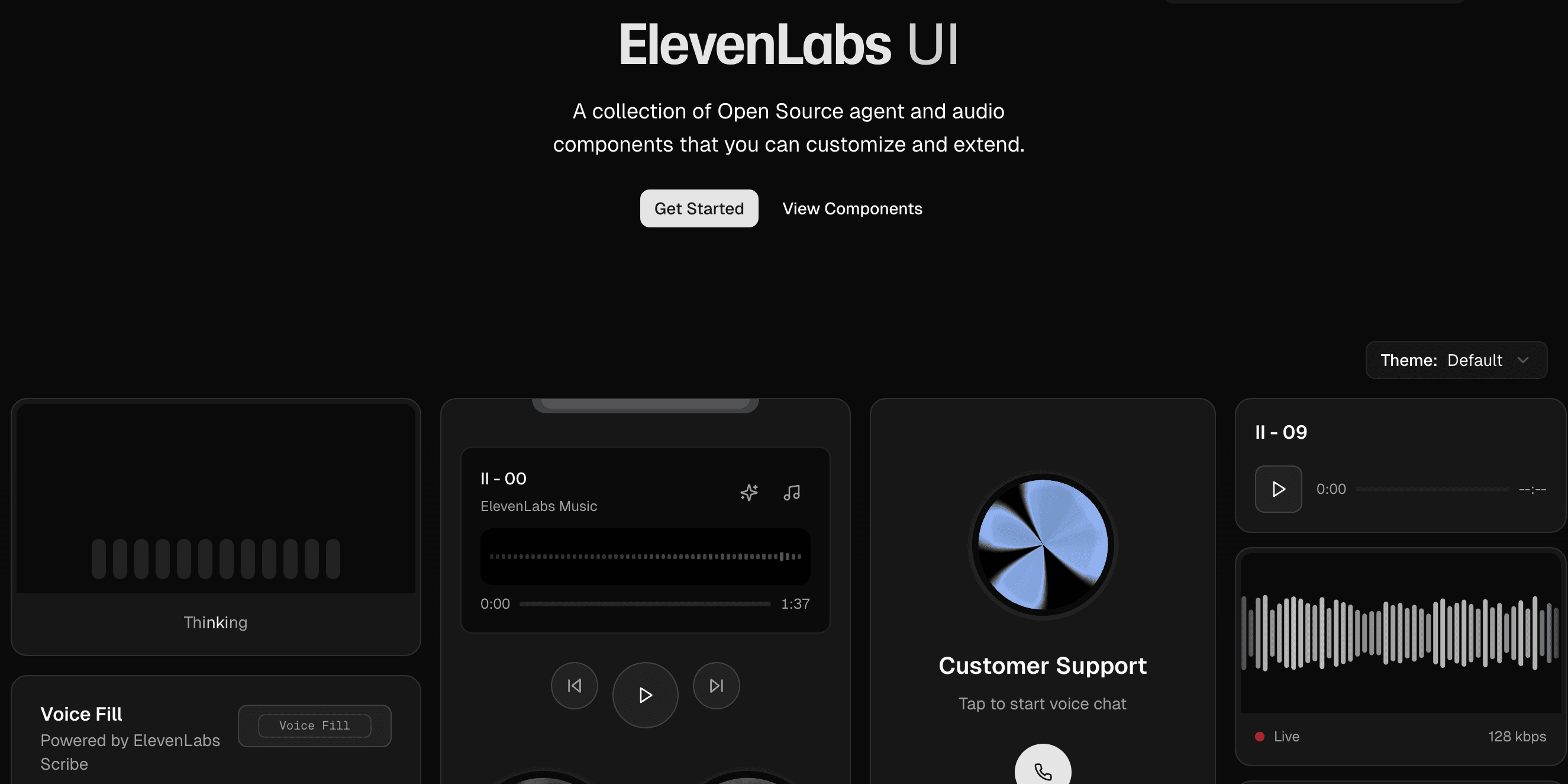 ElevenLabs UI