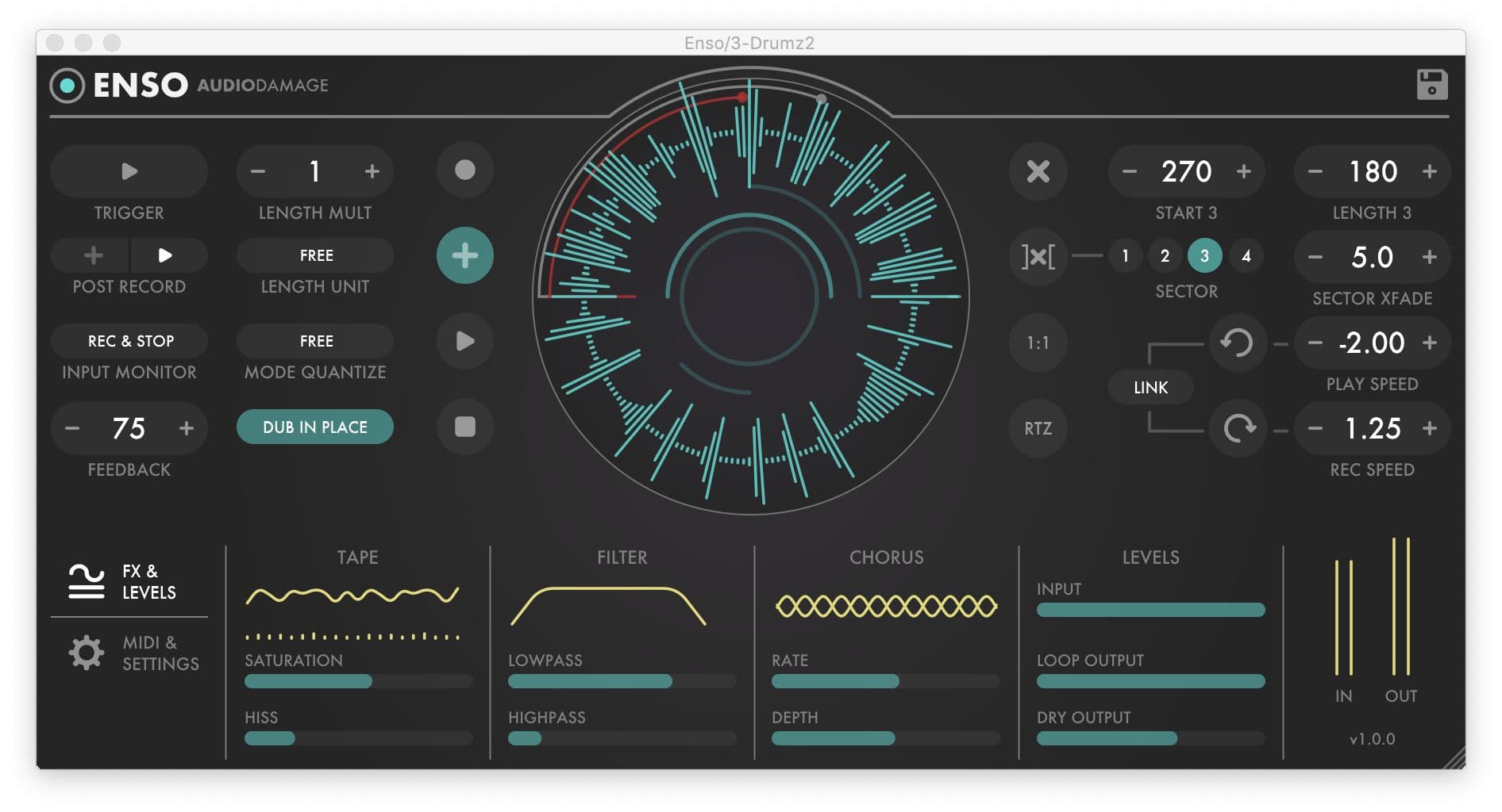 The Enso Looper Plugin Is New From Audio Damage