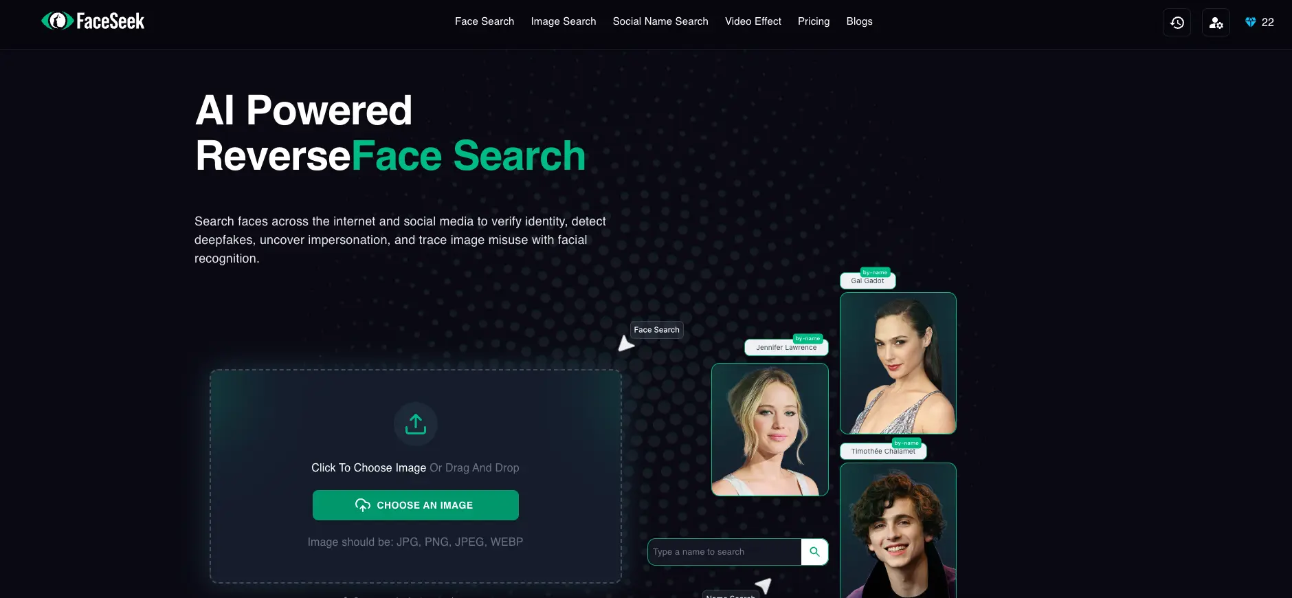 Reverse Face Search