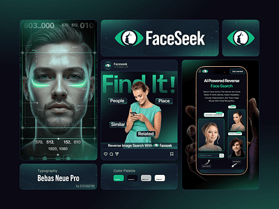 FaceSeek - Online Face Search Tool - Branding by Md Taslim Uddin Sakib on Dribbble