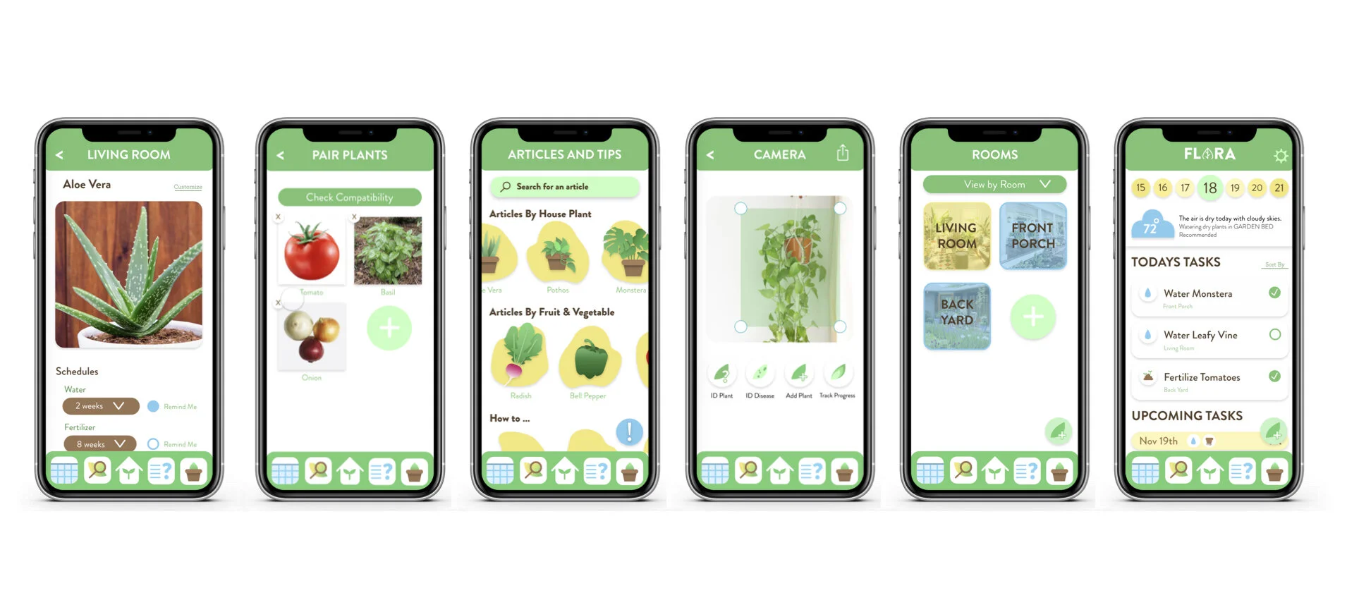 Flora App Design