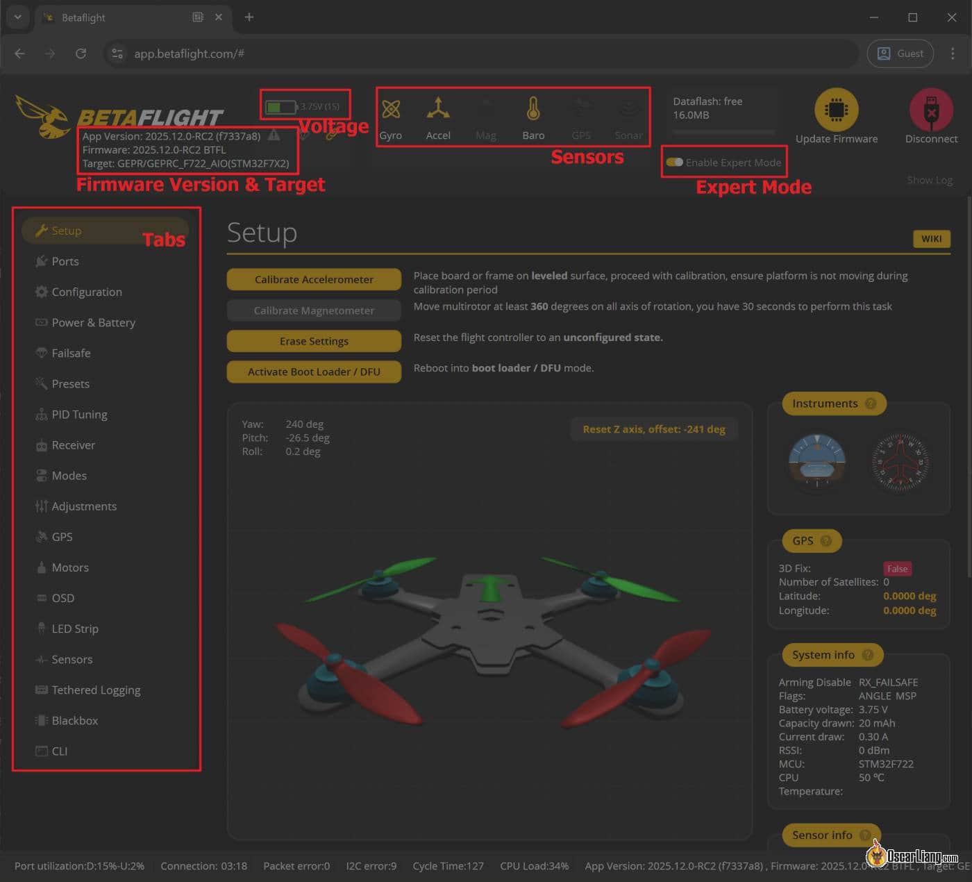 How to Setup Betaflight on Your FPV Drone for the First Flight: Beginners Masterclass