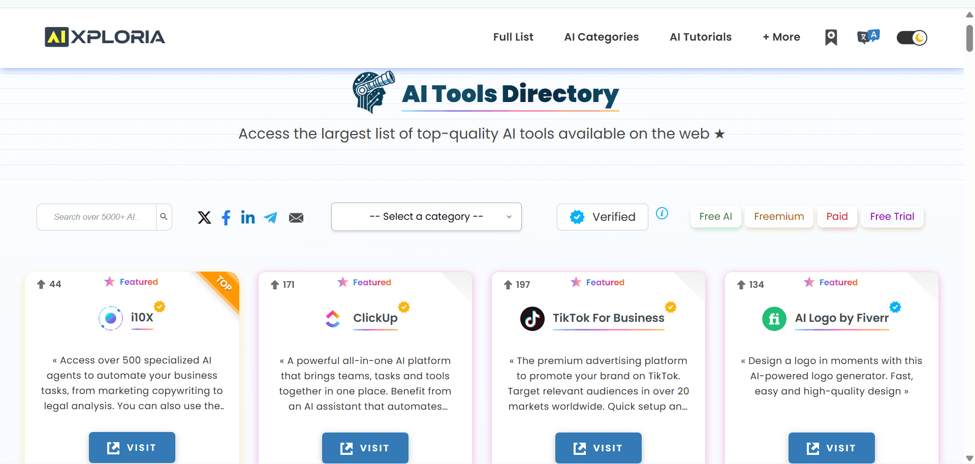 Navigate And Choose AI Tools Effectively With AIxploria