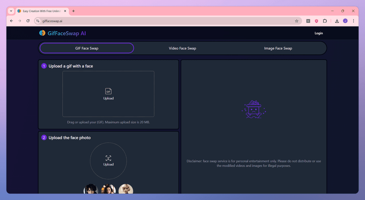 Giffaceswap Features, Pricing, and Alternatives