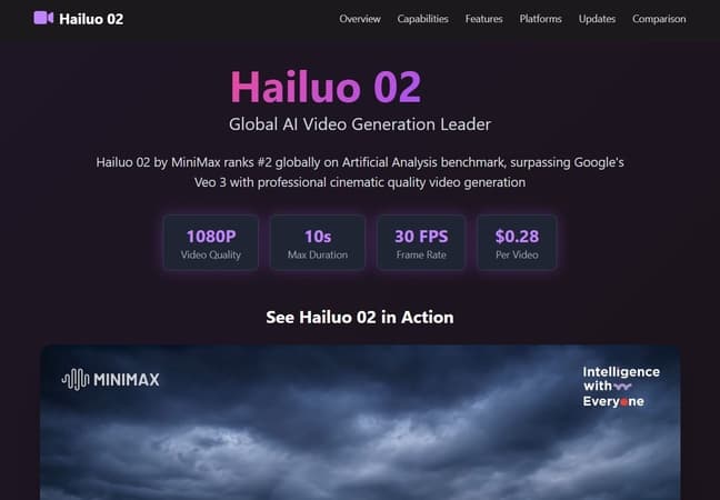 Hailuo AI Ultimate Guide (2026): Features, Pricing, and Best Alternatives