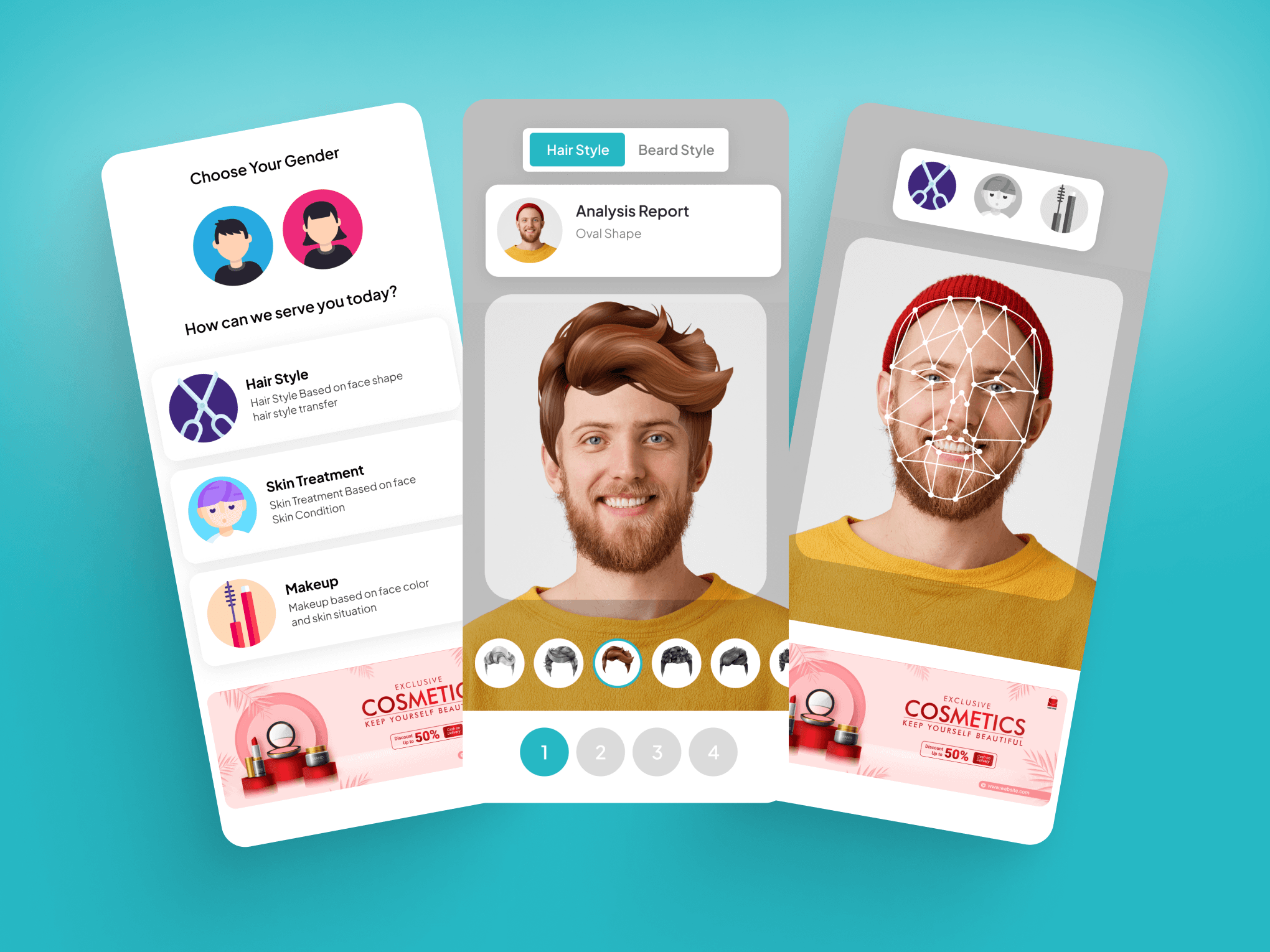 AI-Powered Beauty & Styling App UI by UI Ants on Dribbble