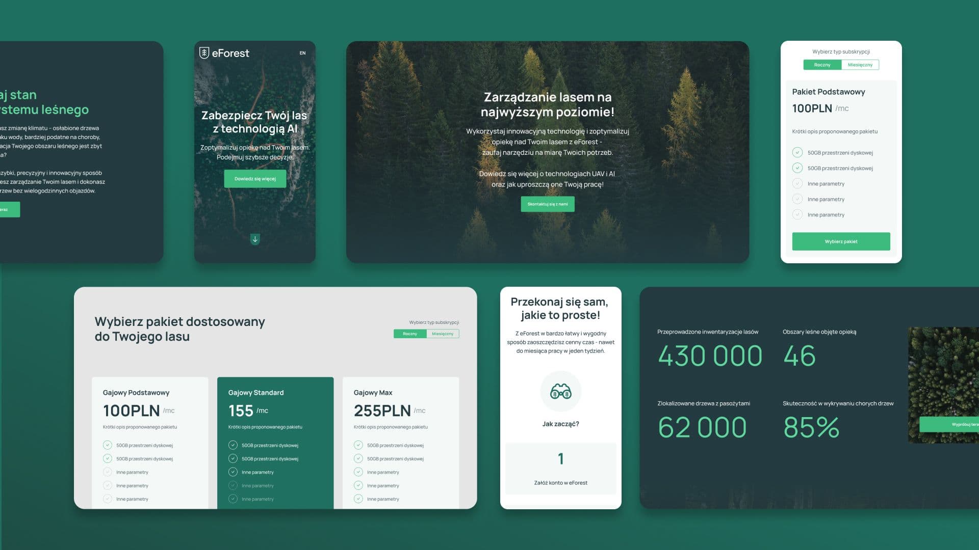 eForest's Visual Identity & UX/UI Design I Case Study