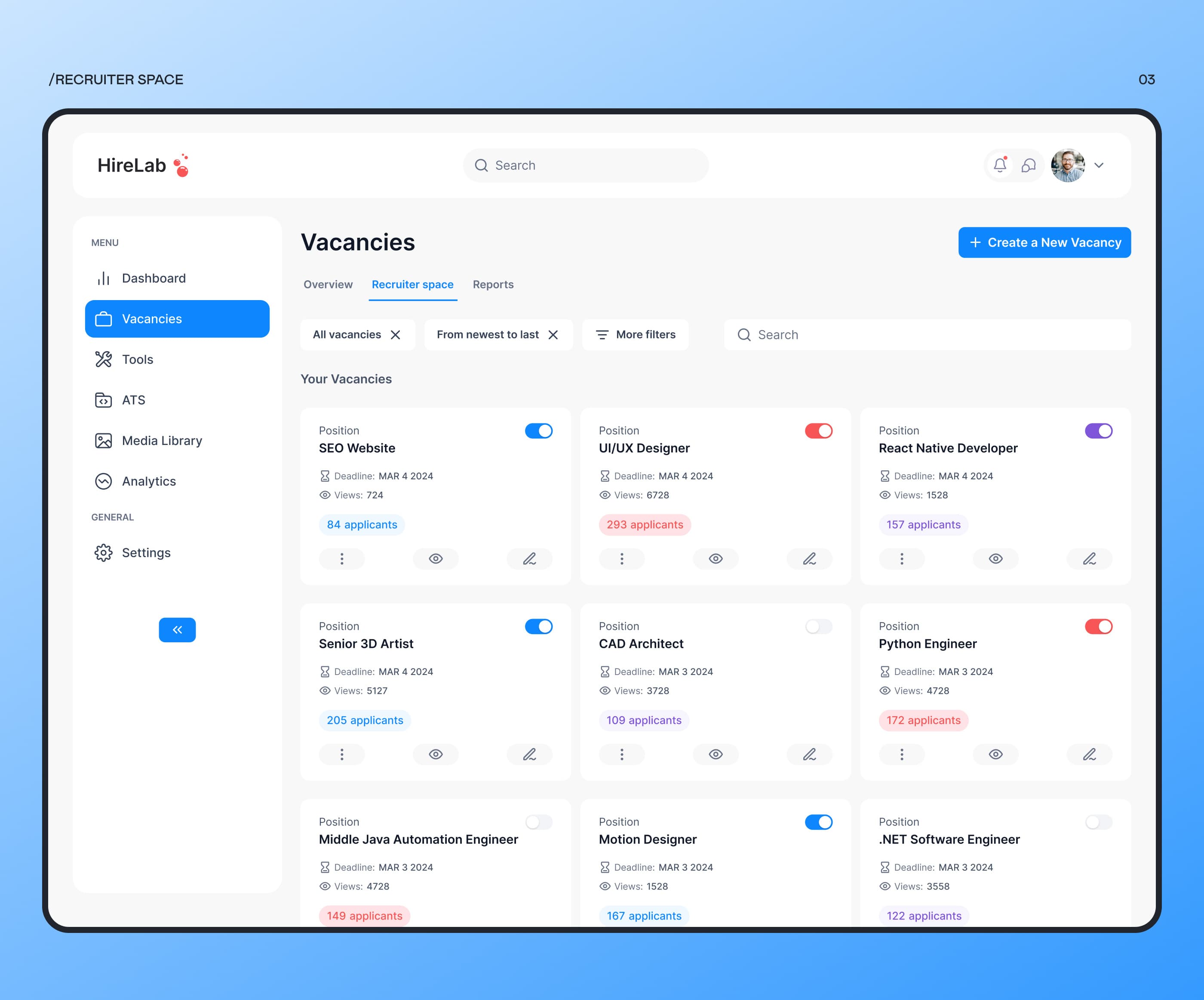 💼 HR Recruitment SaaS Platform