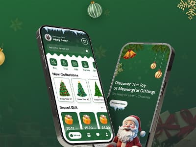Holiday Special Christmas App UI🎄: 'tis That Time of the Year🎅 by Excellent Webworld…