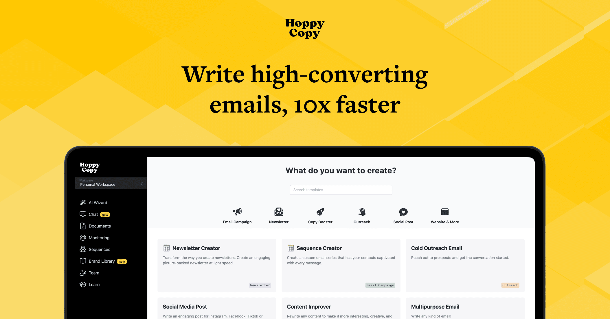 Pricing - Hoppy Copy