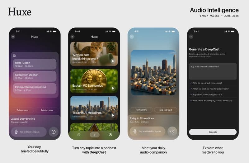 Huxe: A voice-first, AI-native app for daily life