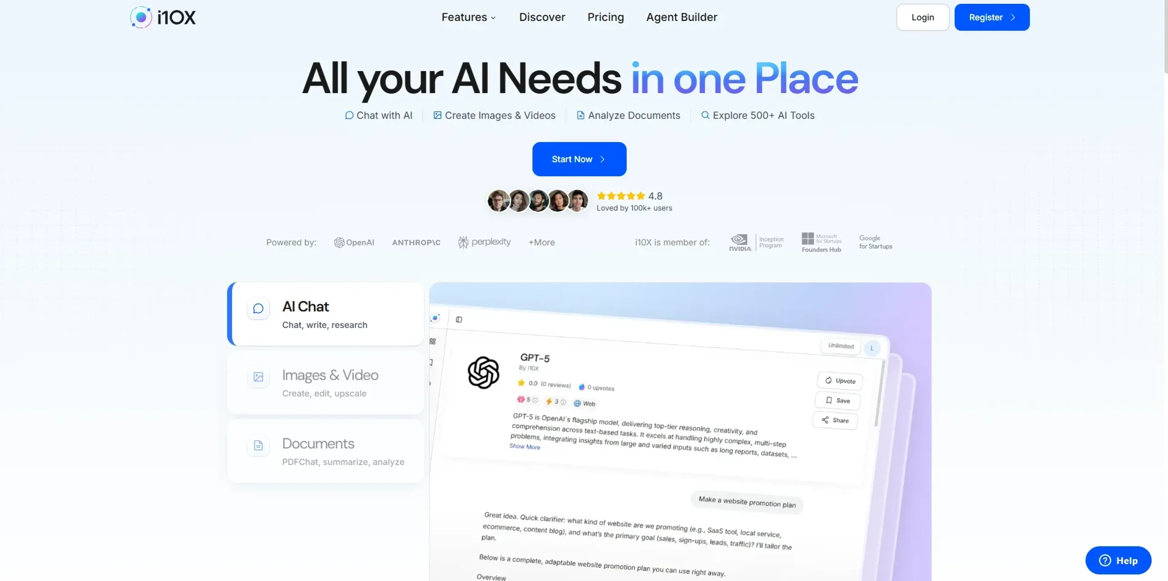 I10X AI Reviews: Use Cases, Pricing & Alternatives