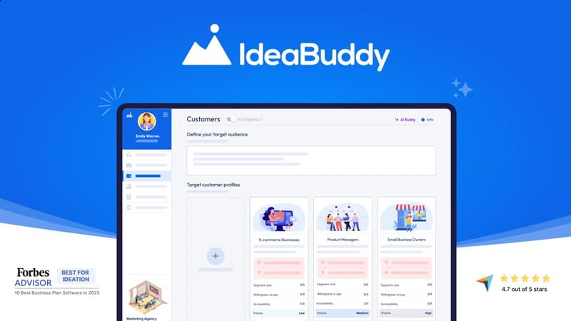 IdeaBuddy Review: Great structured UI