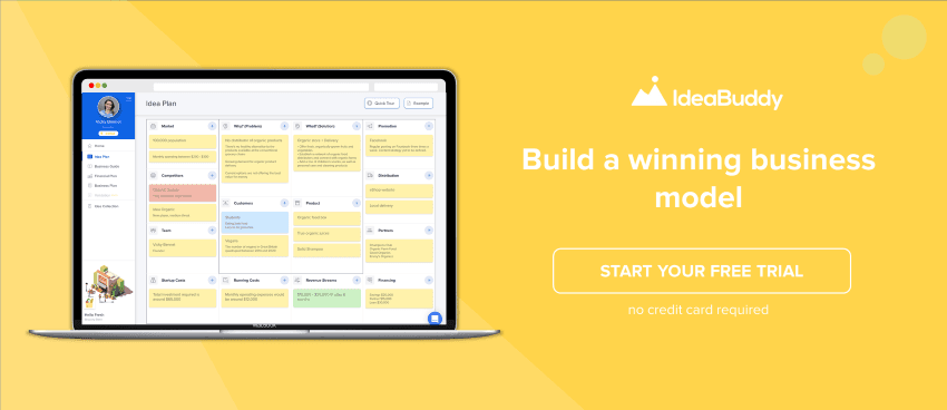 Easily create a one page business plan