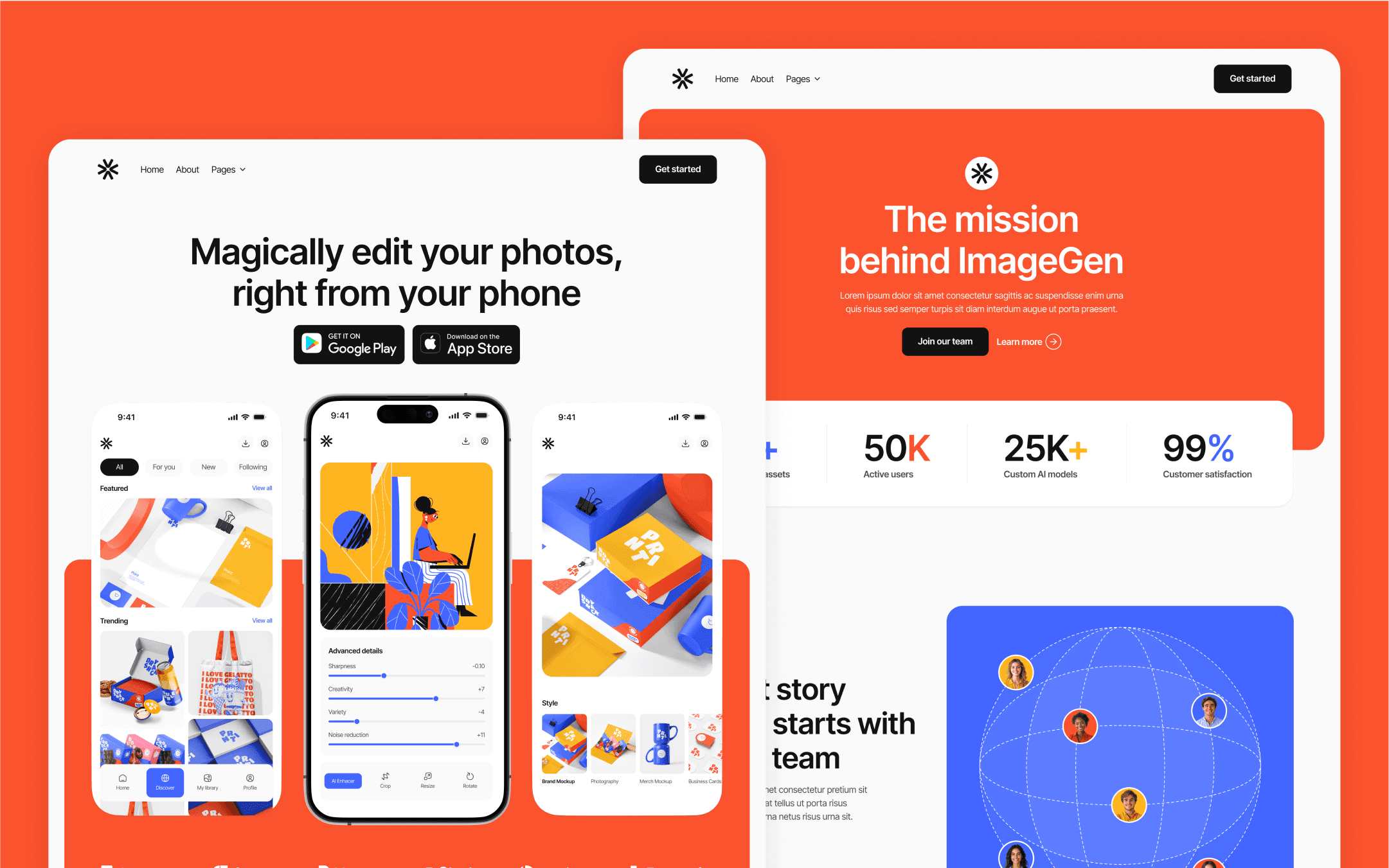 Generative AI Webflow Template