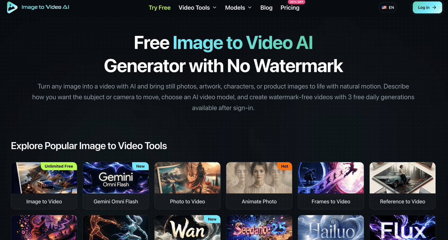 ImageToVideo AI.tools