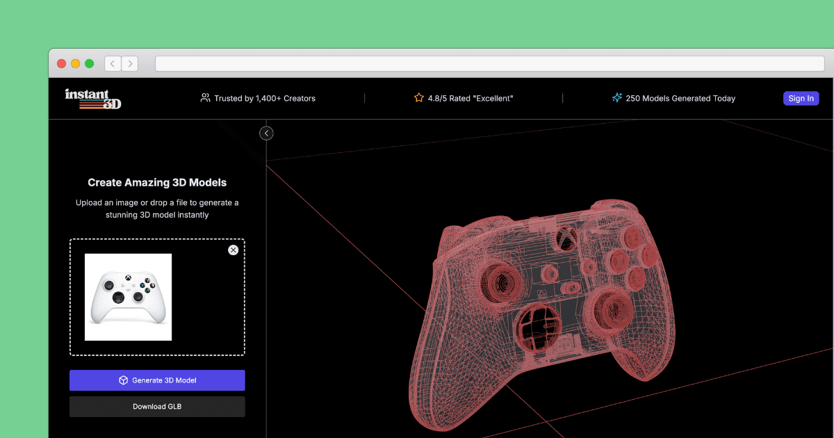 Instant 3D AI
