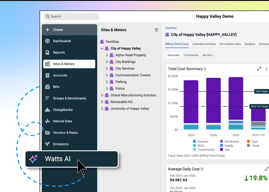 Watts AI: a faster path to energy reporting without spreadsheets