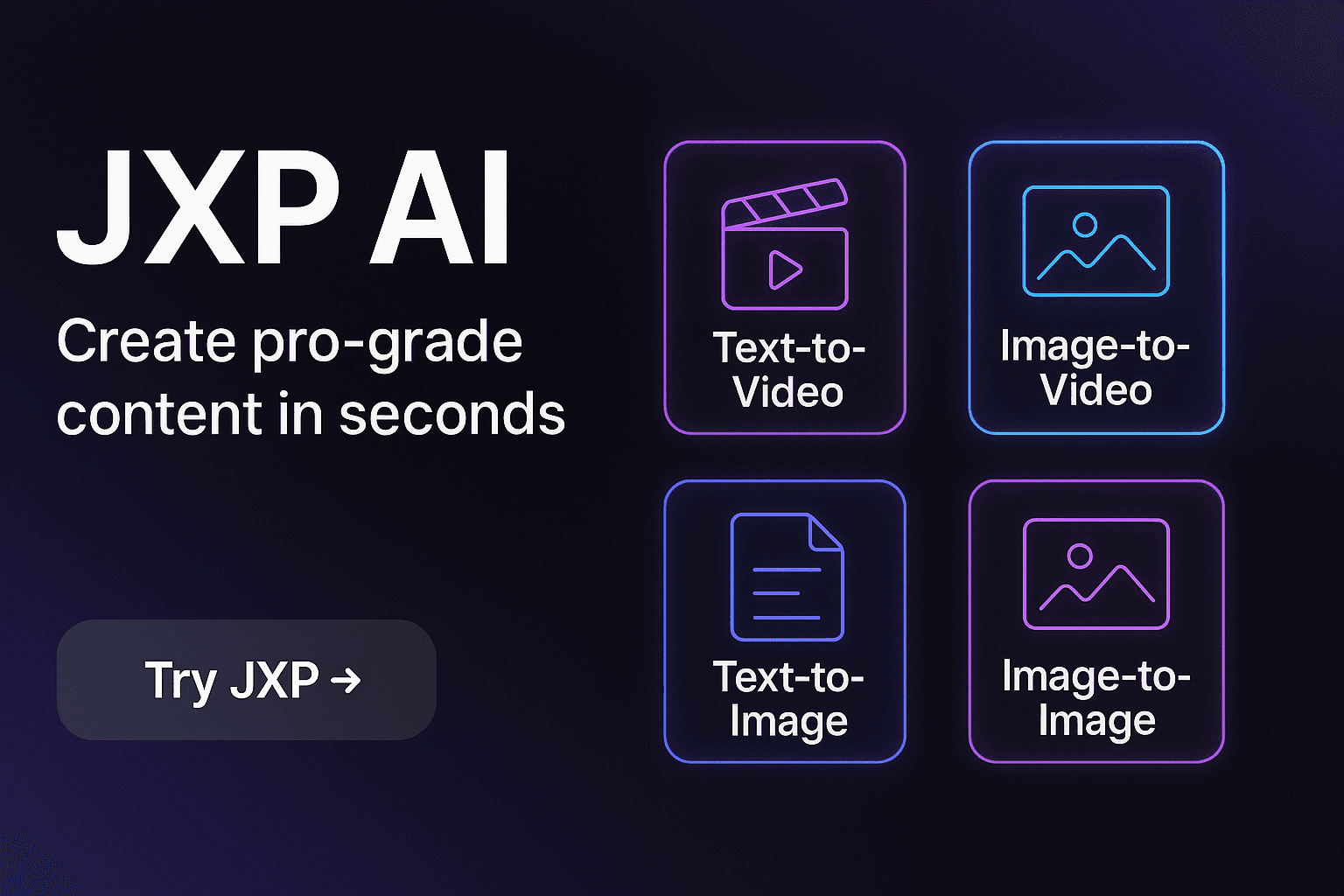 JXP - AI Video Generator with Seedance 2.5 & Veo3