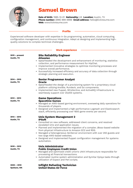 UX-UI Resume Examples & Writing Guide 2026 (Page 2)