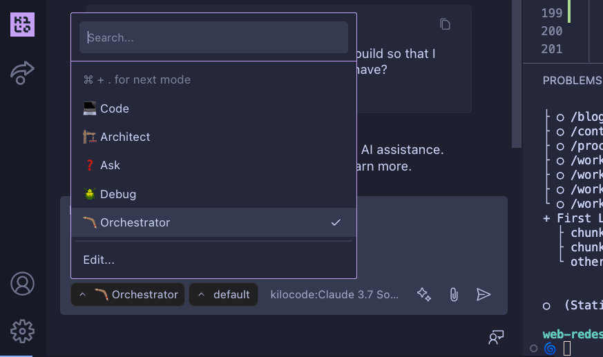 Kilo Code 4.19.1: Orchestrator Mode is here!