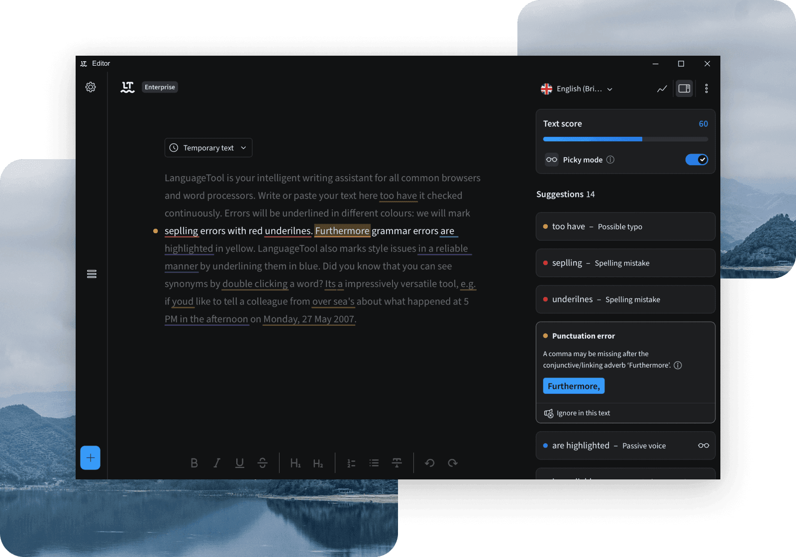 Grammar Checker for Windows