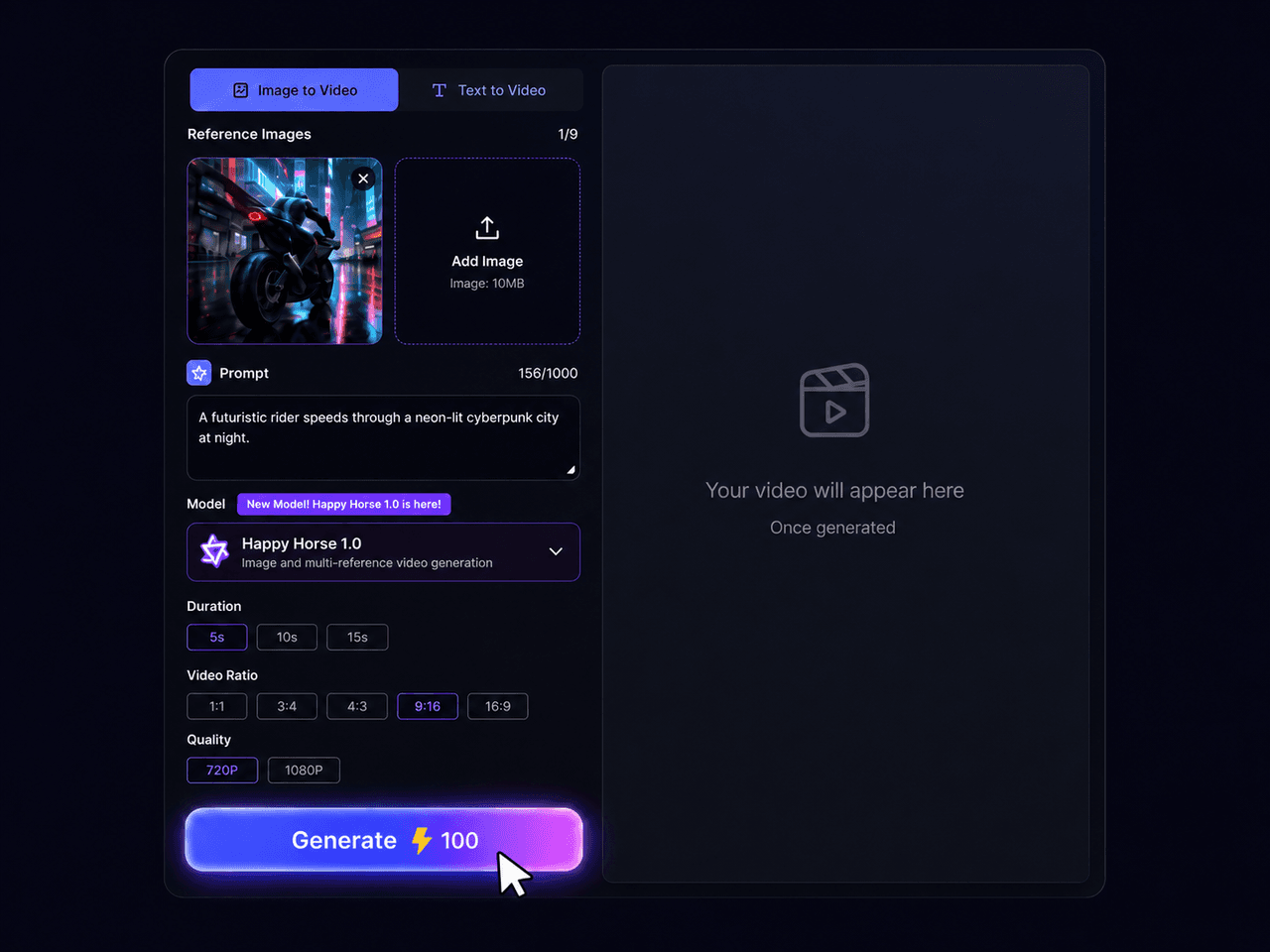 Free AI Video Generator (Text & Image)