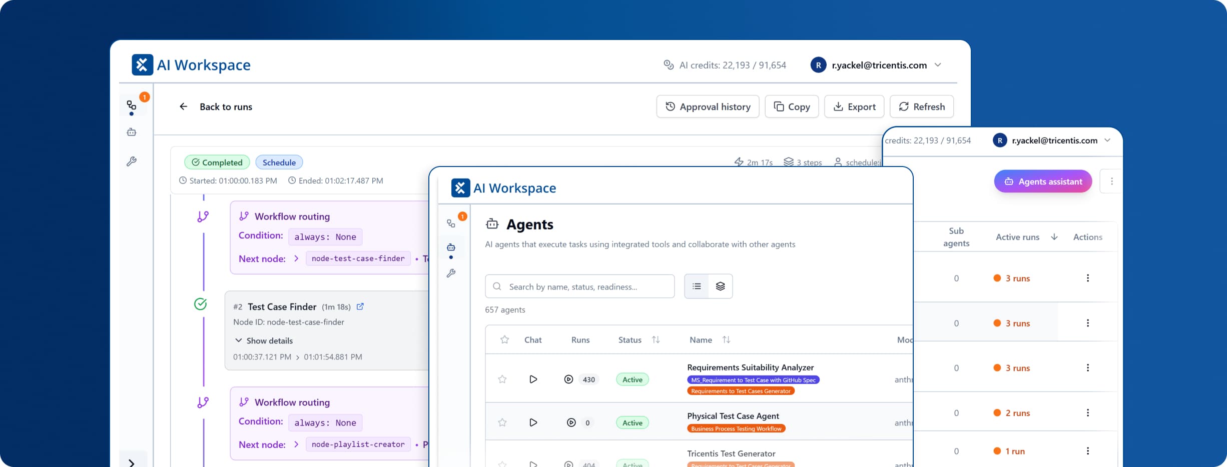 AI Workspace for Agentic Quality Engineering