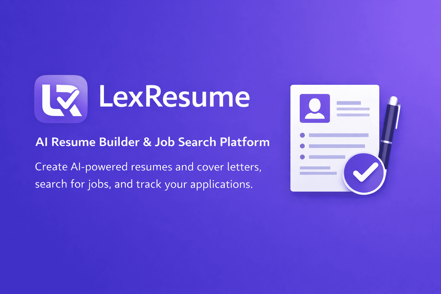 AI Resume Builder & Job Search Platform