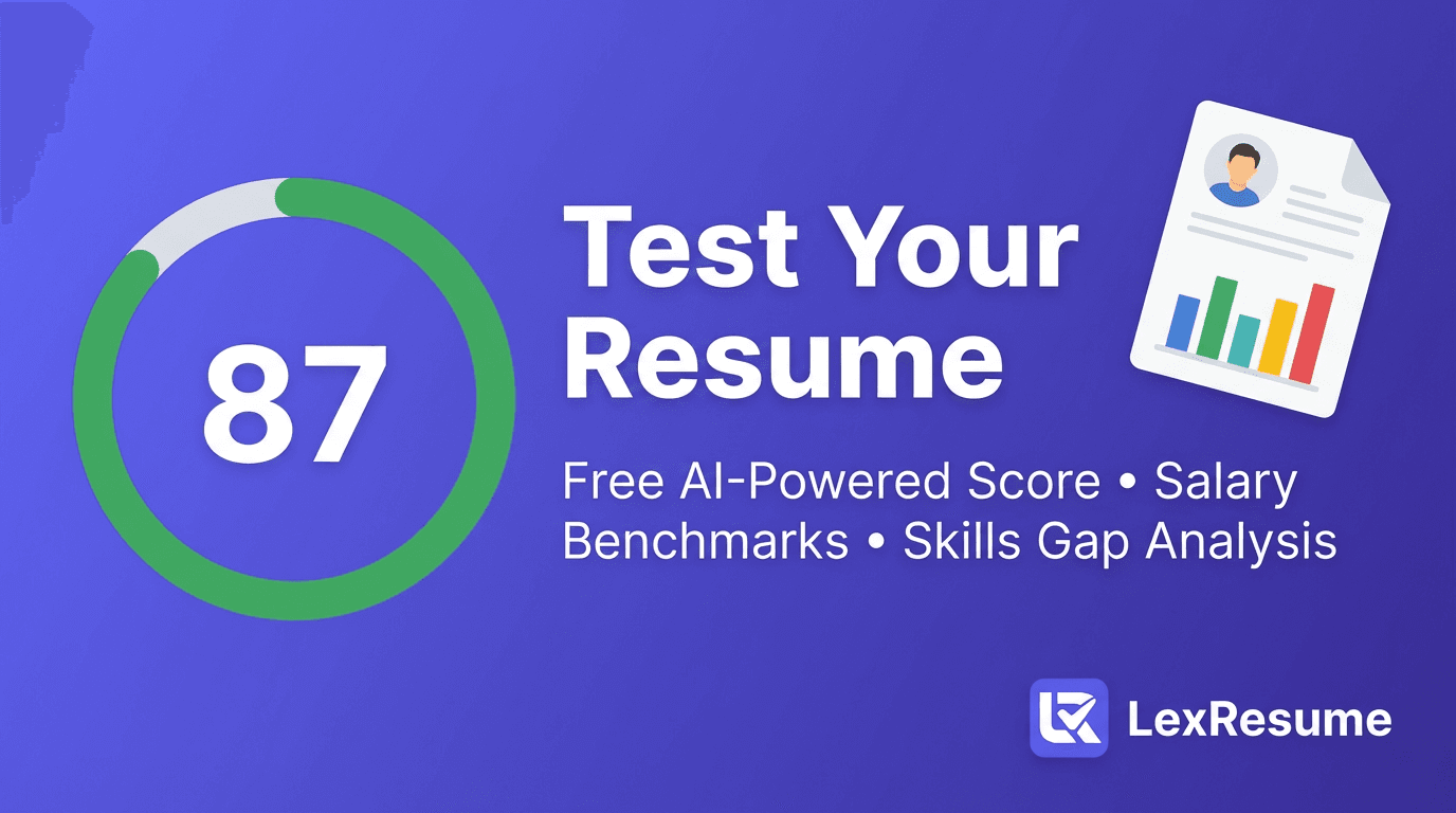 Free AI Resume Test: Check How Competitive You Are