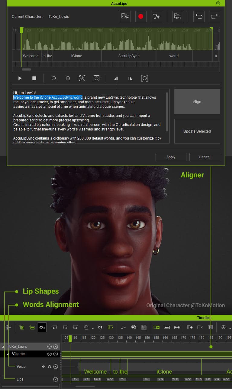 AI-Powered Lip-sync Animation