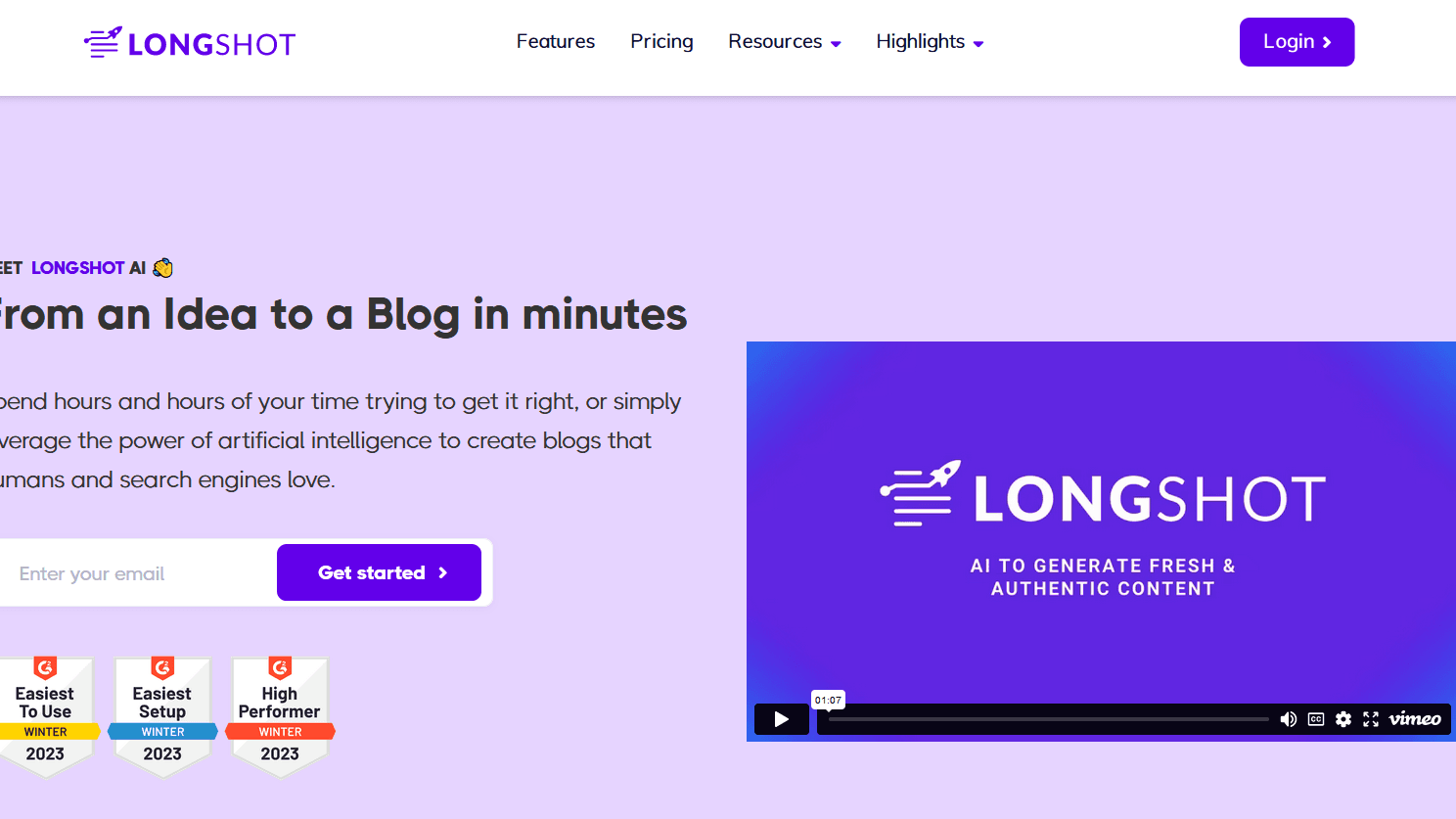 Longshot AI review