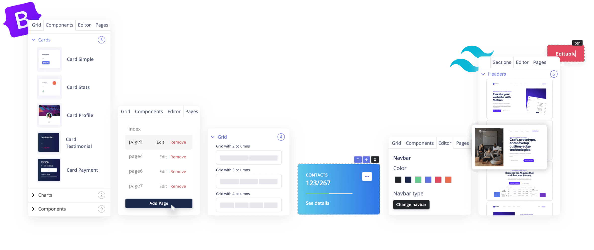 Loopple: Template Builder for Modern Websites & Dashboards