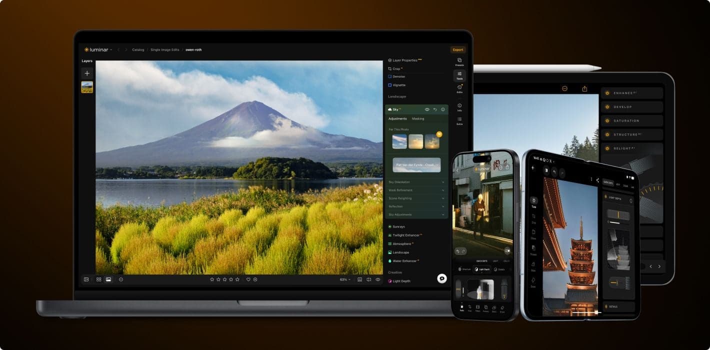 Photo Editing Software: Best Photo Editor Luminar Neo