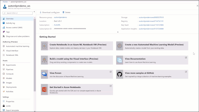 Simplifying AI with the new automated machine learning UI