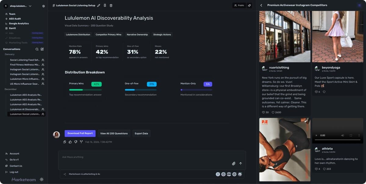 Marketeam.ai Redefines Chat Interface: Agents Now Architect and Compile Custom JavaScr…