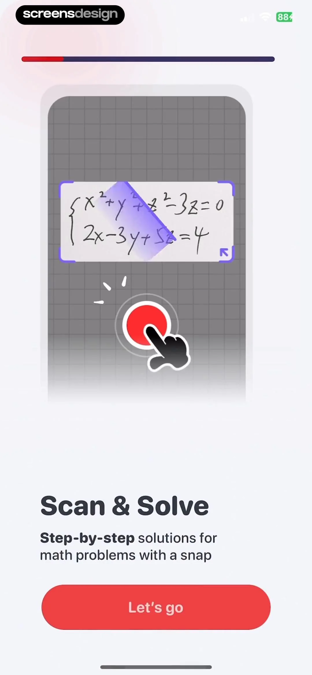 Math AI Homework Helper,Solver UI Breakdown