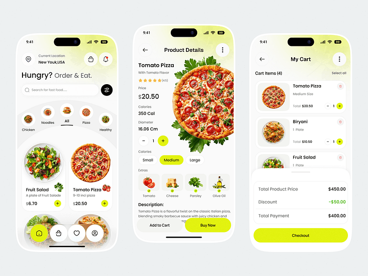 Ai Food App Design Ui & Ux by Sarup Halder for UX Crate Lab on Dribbble