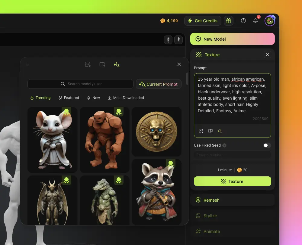 Introducing New Meshy UI: Quick Guide to a Unified Workflow - Blog