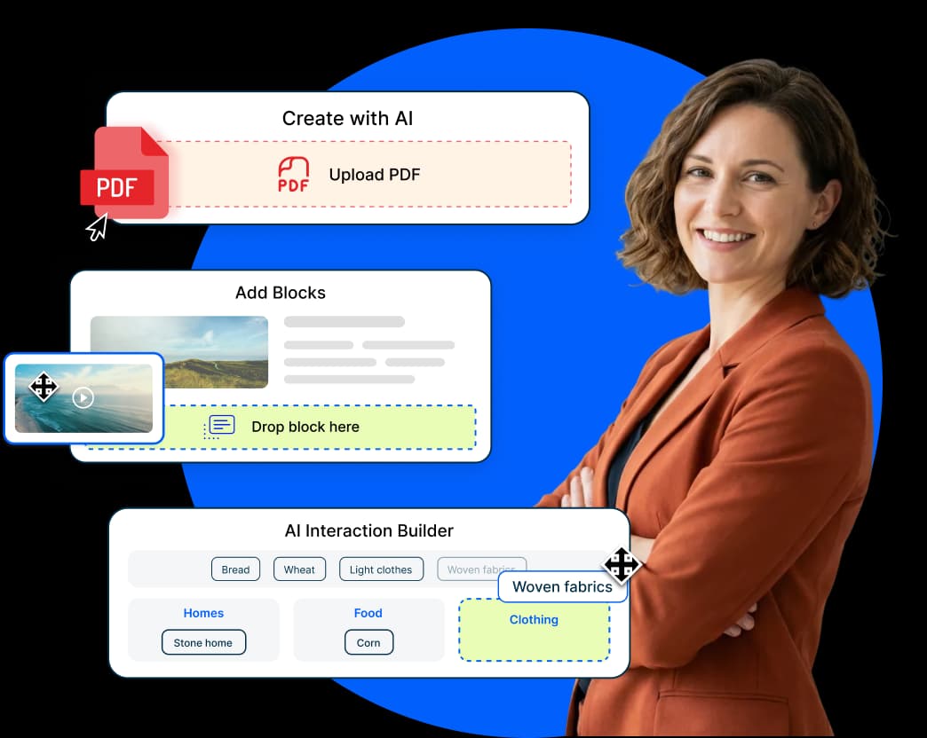 AI Course Creator with eLearning Authoring