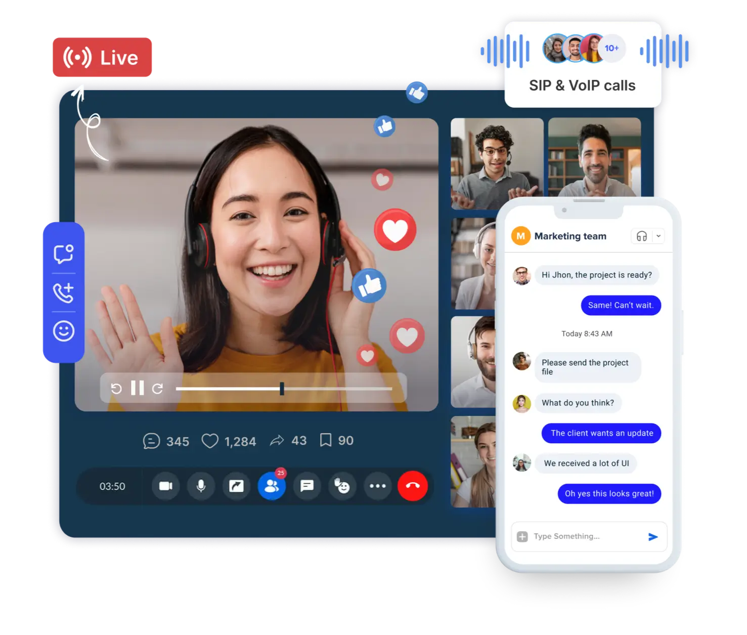 Chat API & SDK for Custom Messaging Apps & AI Agents